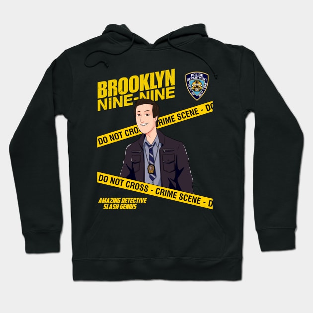 Jake Peralta Hoodie by ribeironathana